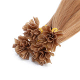 AMZHAIR New Arrival U-tip Human Hair Extensions Virgin Cuticle Aligned Malaysian Remy Hair