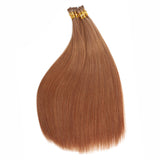 AMZHAIR New Arrival Italian Keratin I Tip Virgin Cuticle Aligned Human Hair Extensions