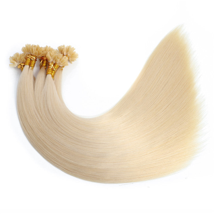 AMZHAIR New Arrival U-tip Human Hair Extensions Virgin Cuticle Aligned Malaysian Remy Hair