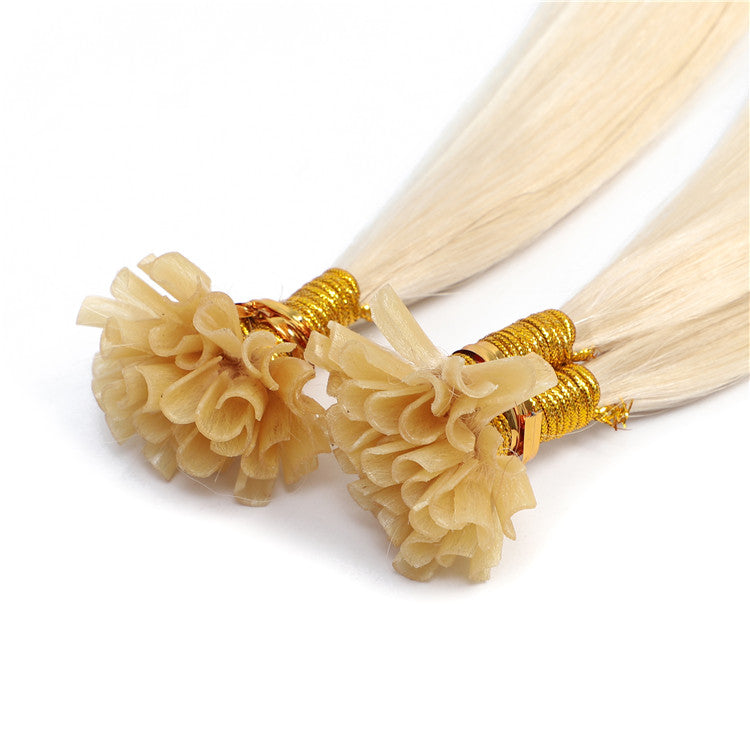 AMZHAIR New Arrival U-tip Human Hair Extensions Virgin Cuticle Aligned Malaysian Remy Hair