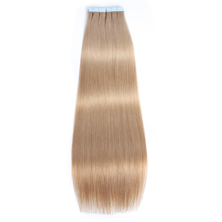AMZHAIR New Arrival Virgin Cuticle Aligned Tape In Human Hair Extensions 5 Colors Available