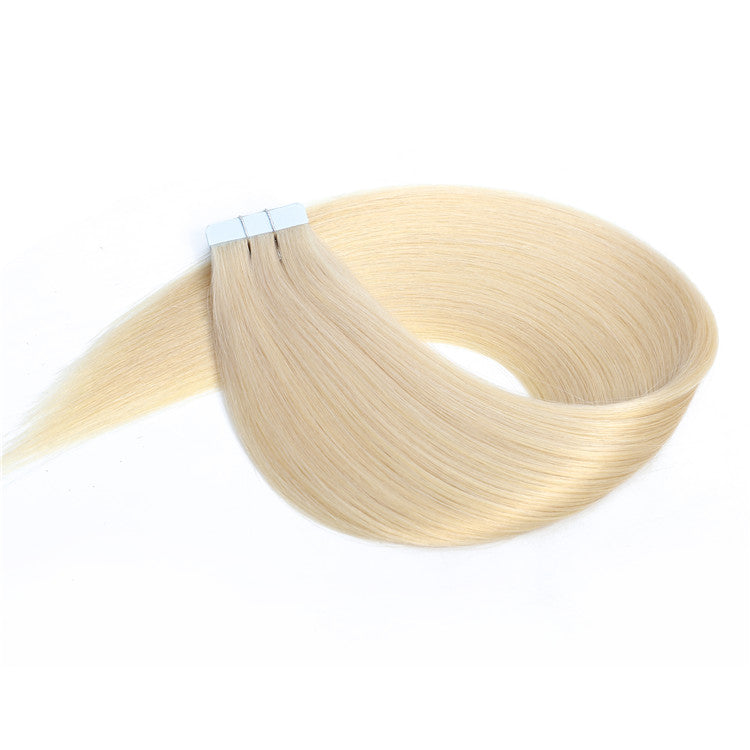 AMZHAIR New Arrival Virgin Cuticle Aligned Tape In Human Hair Extensions 5 Colors Available