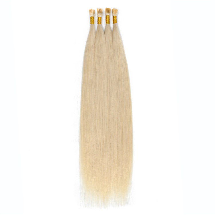 AMZHAIR New Arrival Italian Keratin I Tip Virgin Cuticle Aligned Human Hair Extensions