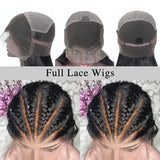 Perfect HD Pre Plucked  Full Lace Wig Wet And Wavy Water Wave High Density