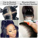 High Quality HD Lace Pre Plucked Full Lace Wig Body Wave Best Human Hair