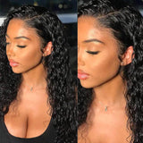 Skin Melt HD Lace Front Wigs For Black Women 180% Density Deep Wave Human Hair Wigs