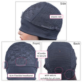 180% Density High Density Headband Wig Straight Virgin Human Hair Headband Wigs For Black Women
