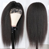 Yaki Kinky Straight Headband Wig Affordable High Quality Full Ends