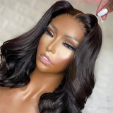 High Quality Body Wave HD 360 Lace Wig Pre Plucked Human Hair 180% Density