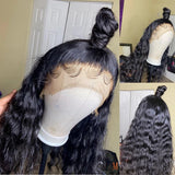 Water Wave 360 HD Lace Front Wig Human Hair Wet and Wavy Lace Wigs with Baby Hair Pre PLucked Hairline