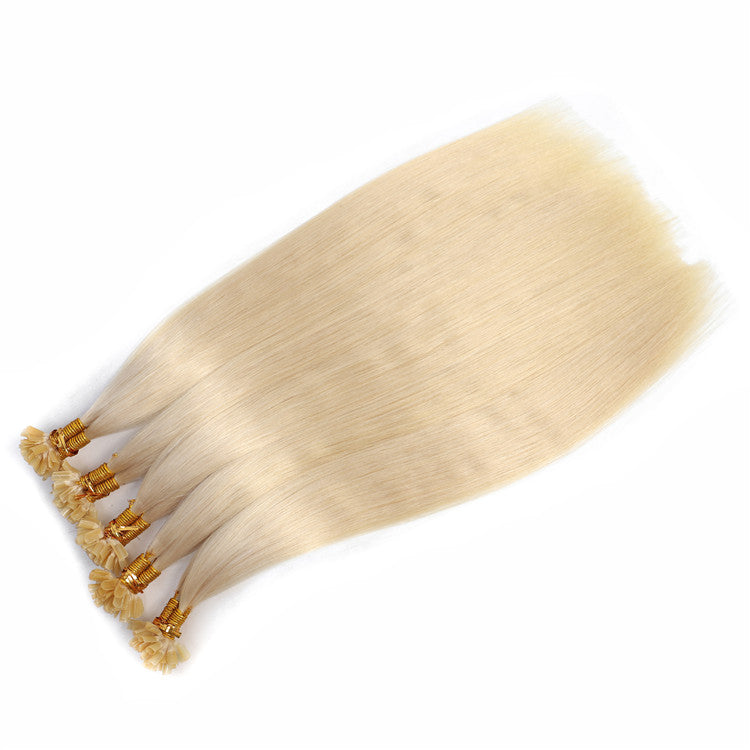 AMZHAIR New Arrival U-tip Human Hair Extensions Virgin Cuticle Aligned Malaysian Remy Hair